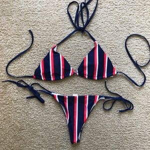 zaful red white and blue